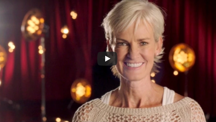 Judy Murray’s all smiles on Strictly Come Dancing